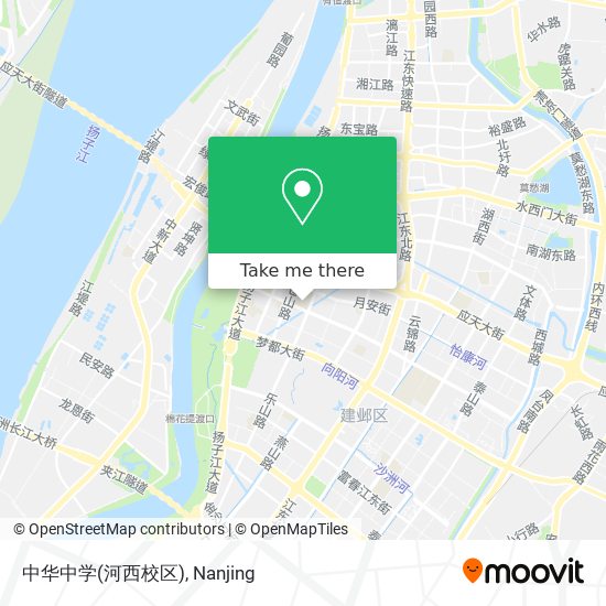 中华中学(河西校区) map