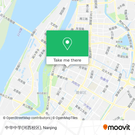 中华中学(河西校区) map