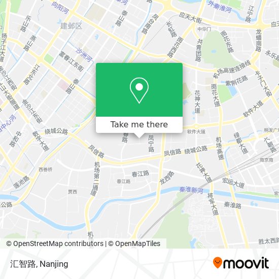 汇智路 map