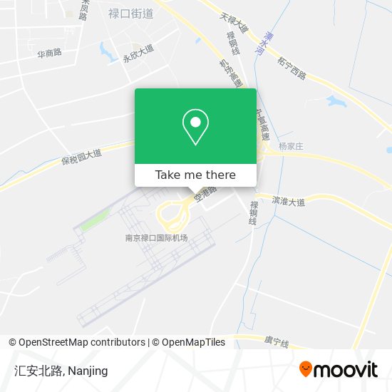 汇安北路 map