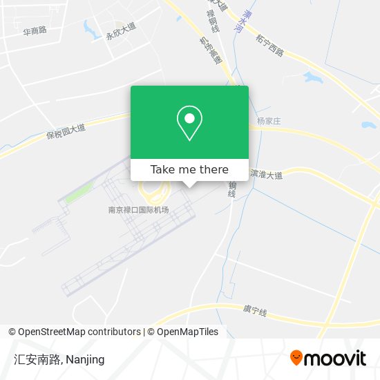汇安南路 map