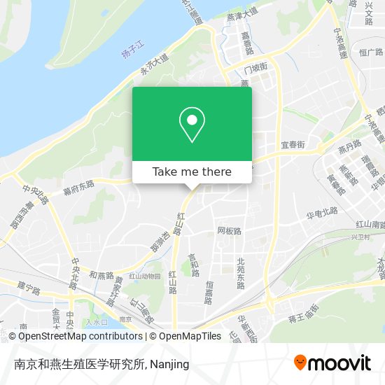 南京和燕生殖医学研究所 map