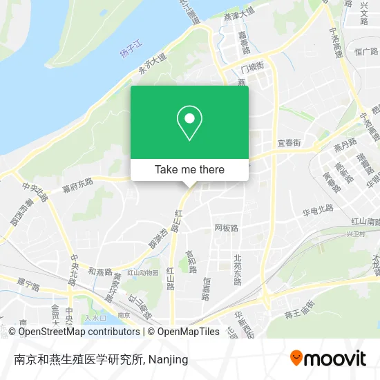 南京和燕生殖医学研究所 map