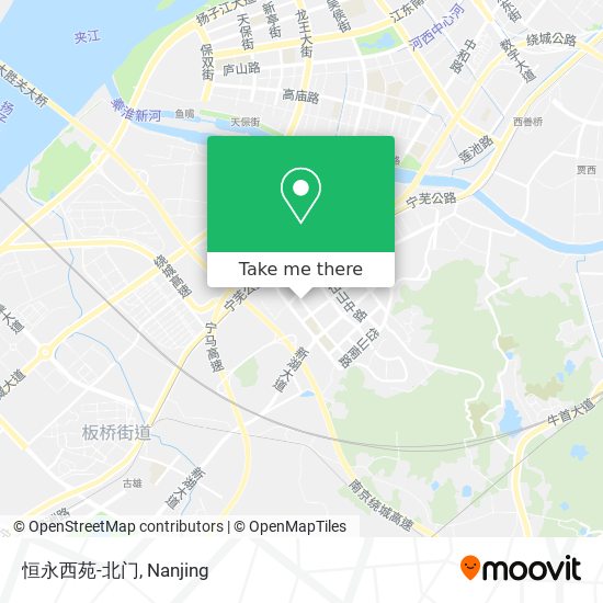 恒永西苑-北门 map