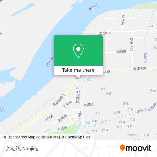 入港路 map