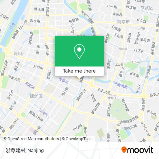 浙尊建材 map