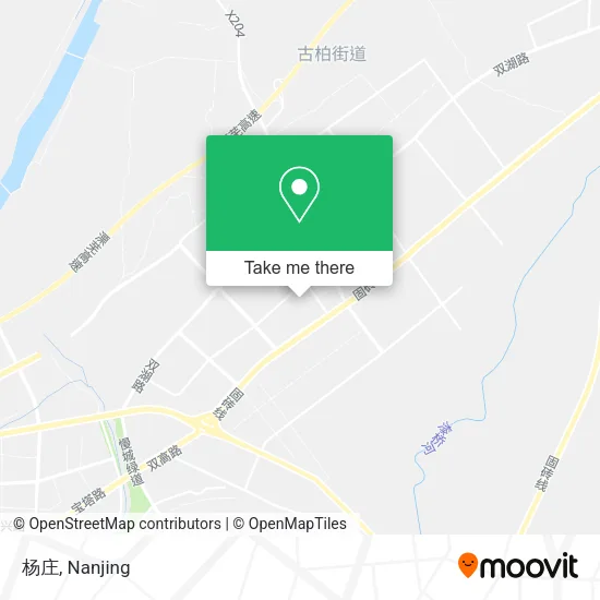 杨庄 map