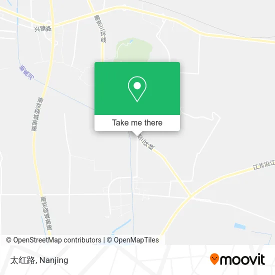 太红路 map