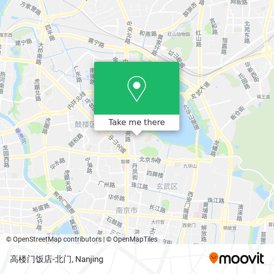 高楼门饭店-北门 map