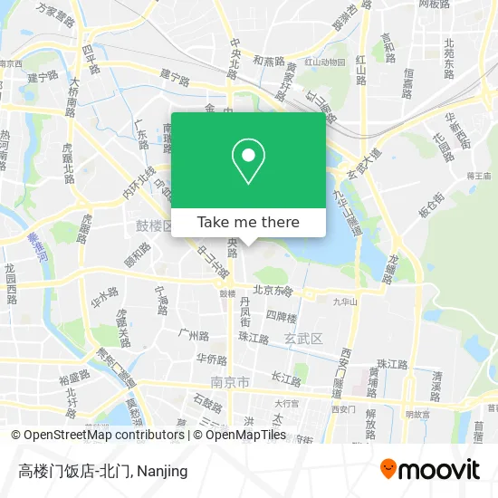 高楼门饭店-北门 map