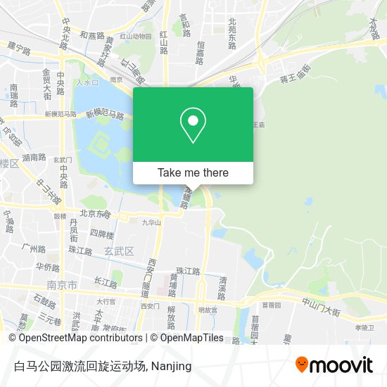 白马公园激流回旋运动场 map
