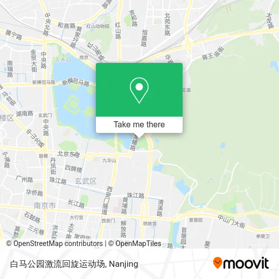 白马公园激流回旋运动场 map