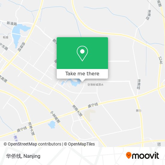 华侨线 map