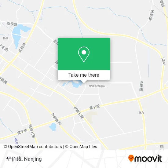 华侨线 map