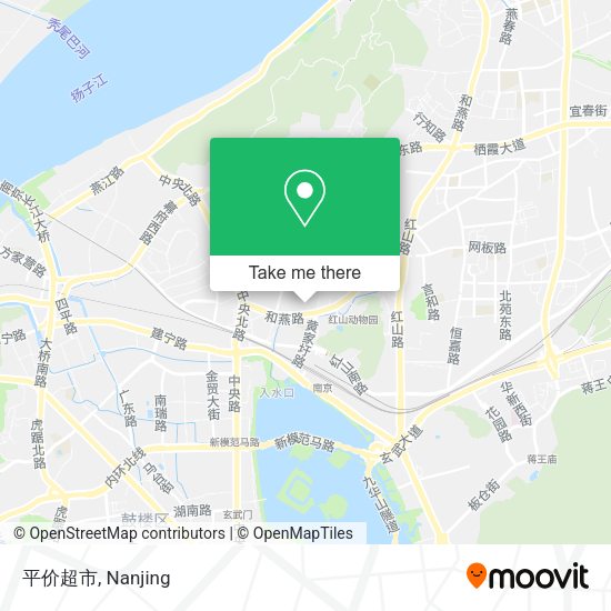 平价超市 map