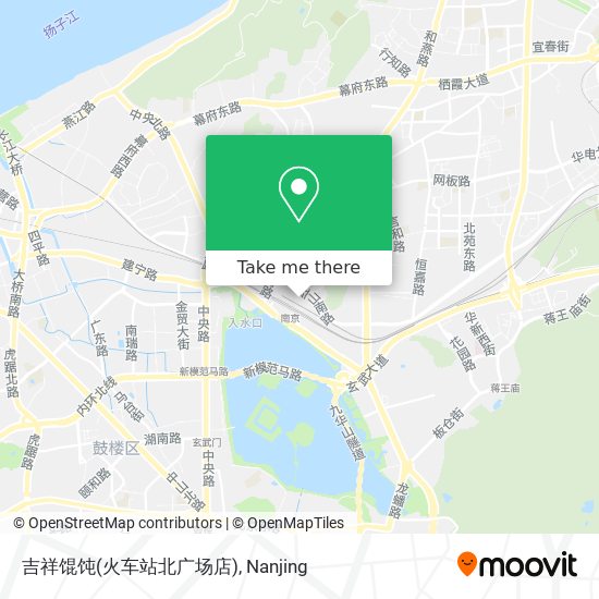 吉祥馄饨(火车站北广场店) map