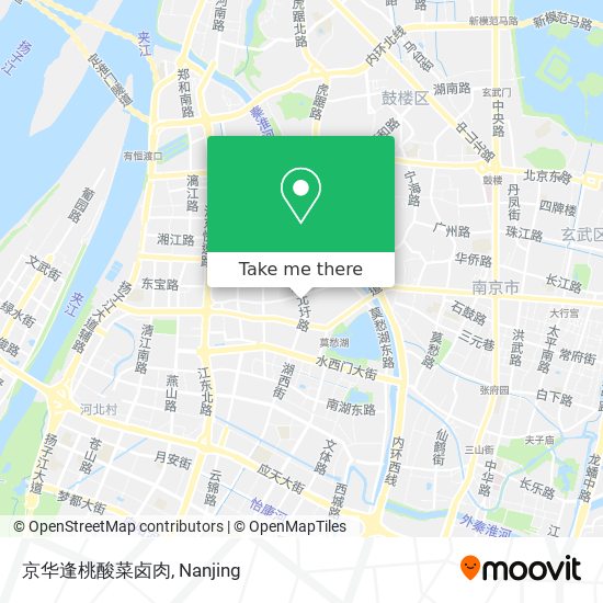 京华逢桃酸菜卤肉 map
