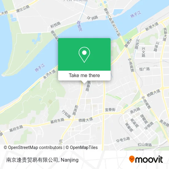 南京逢贵贸易有限公司 map