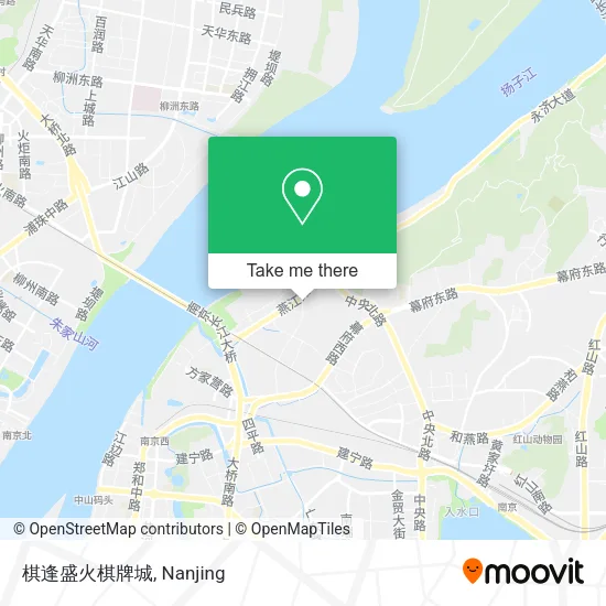 棋逢盛火棋牌城 map