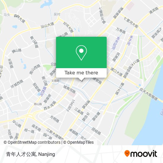 青年人才公寓 map