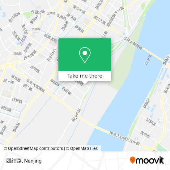 团结路 map