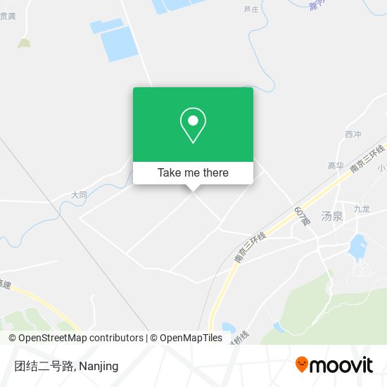 团结二号路 map