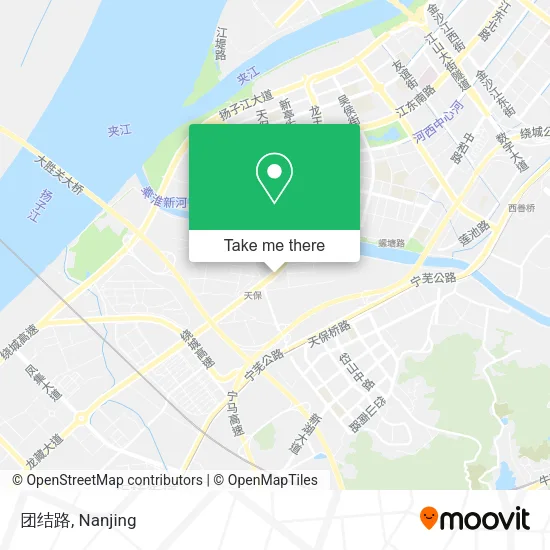 团结路 map