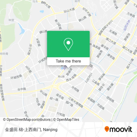 金盛田.锦-上西南门 map