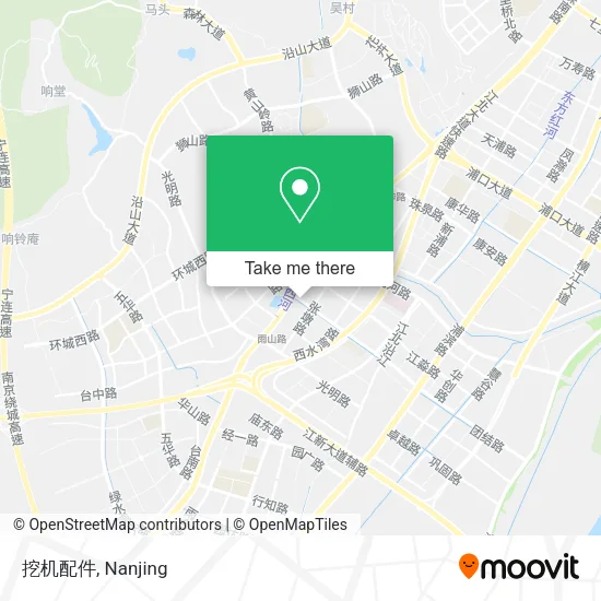 挖机配件 map