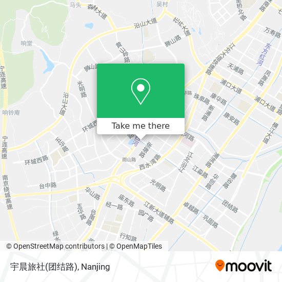 宇晨旅社(团结路) map