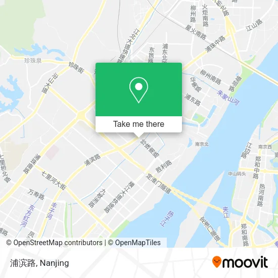 浦滨路 map