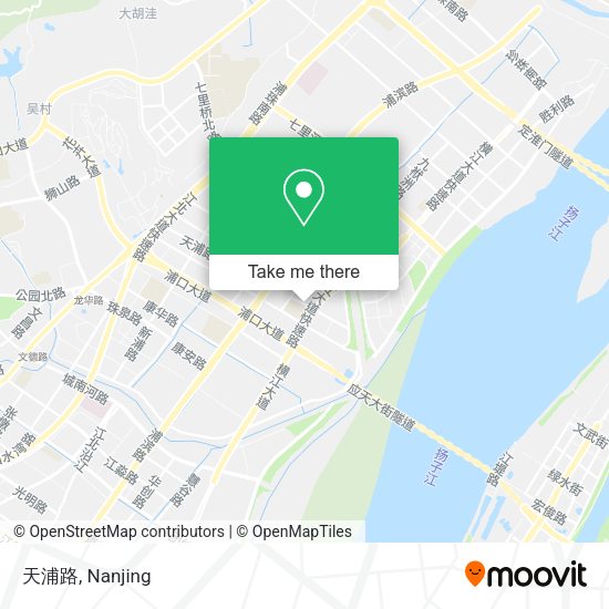天浦路 map