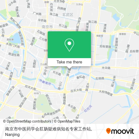 南京市中医药学会肛肠疑难病知名专家工作站 map