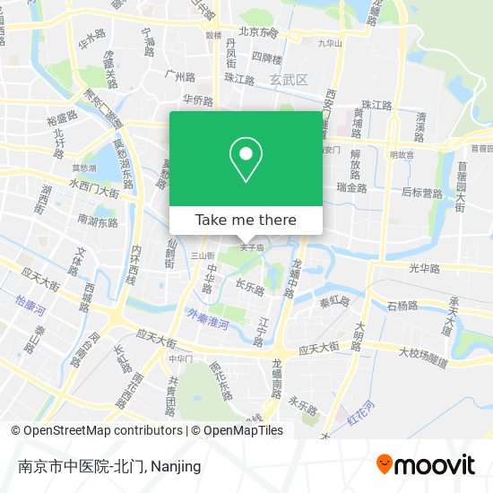 南京市中医院-北门 map