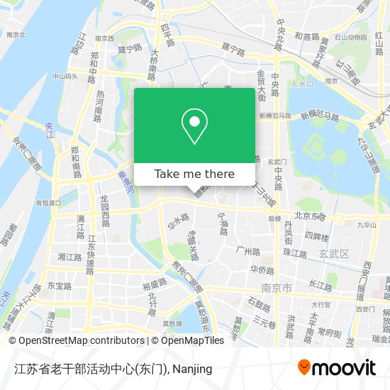 江苏省老干部活动中心(东门) map