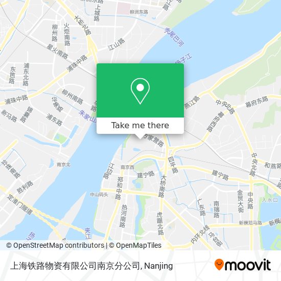 上海铁路物资有限公司南京分公司 map