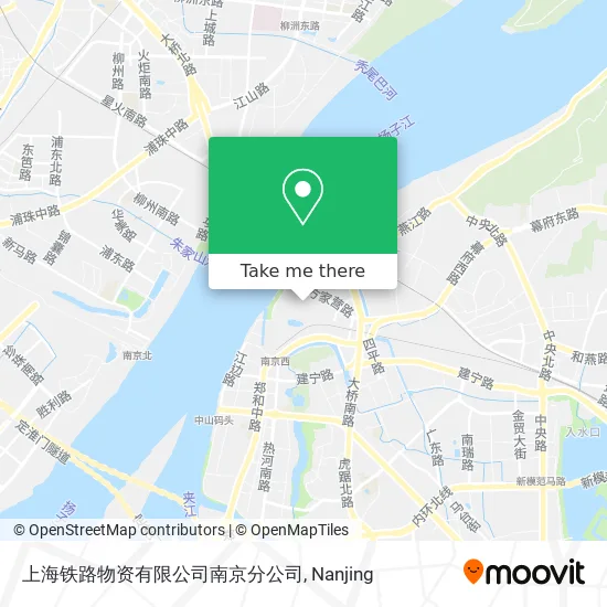 上海铁路物资有限公司南京分公司 map