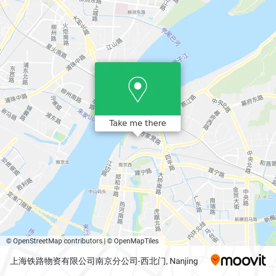 上海铁路物资有限公司南京分公司-西北门 map