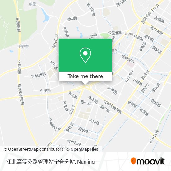 江北高等公路管理站宁合分站 map