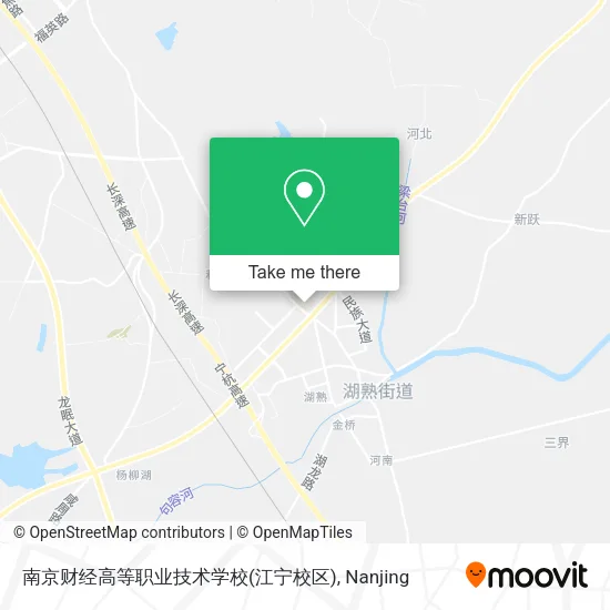 南京财经高等职业技术学校(江宁校区) map
