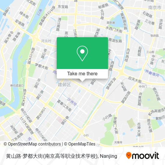 黄山路·梦都大街(南京高等职业技术学校) map