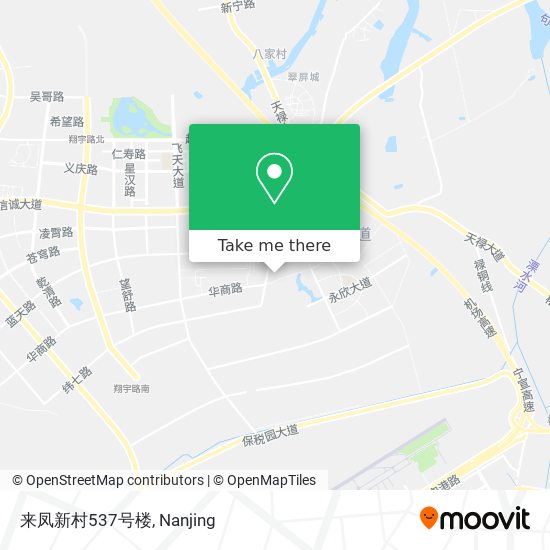 来凤新村537号楼 map