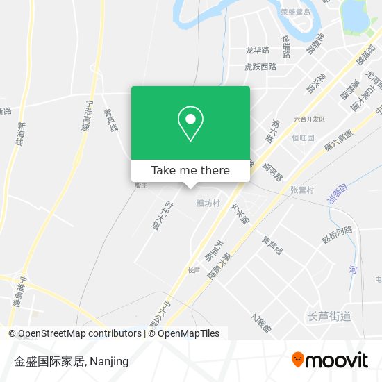 金盛国际家居 map
