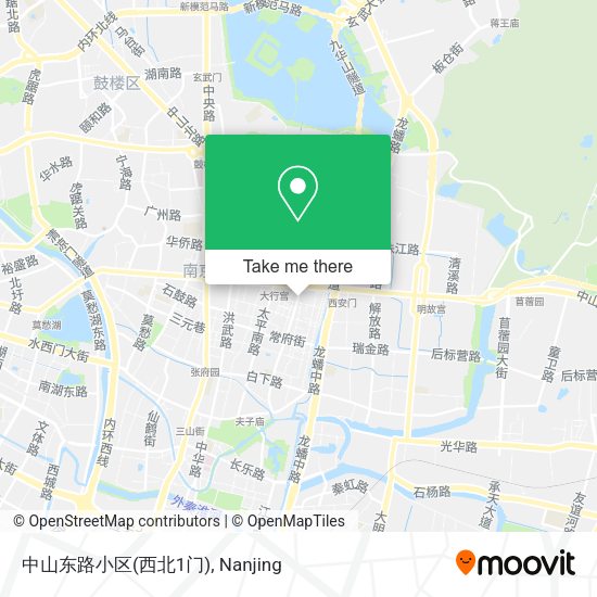 中山东路小区(西北1门) map