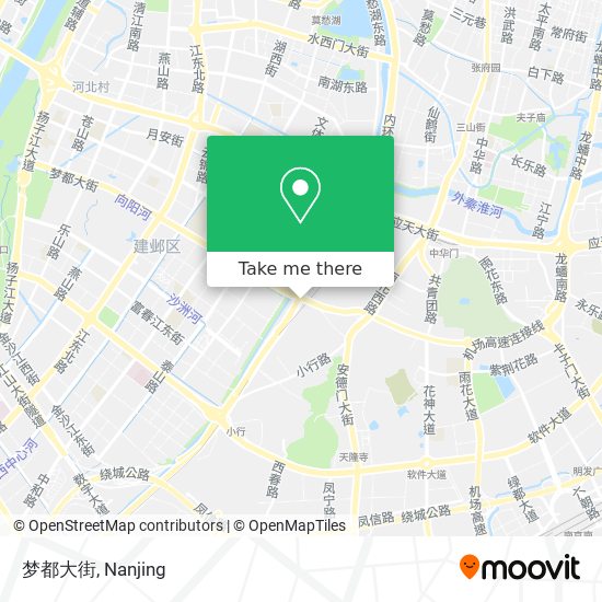 梦都大街 map