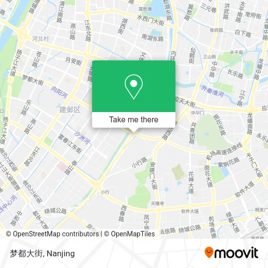 梦都大街 map