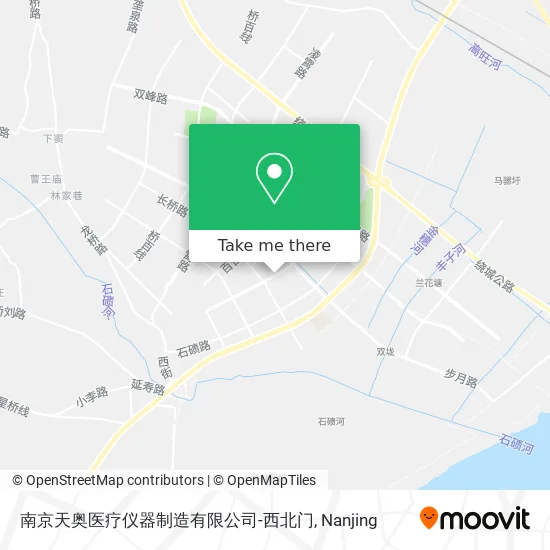 南京天奥医疗仪器制造有限公司-西北门 map