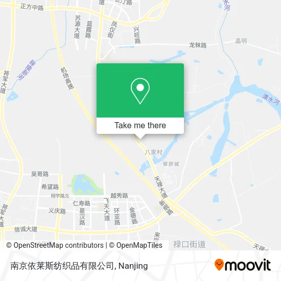 南京依莱斯纺织品有限公司 map