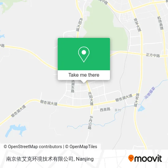 南京依艾克环境技术有限公司 map