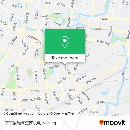 南京依维柯江苏机电 map